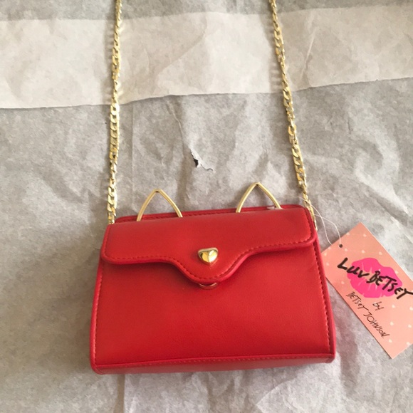 Betsey Johnson Red Crossbody Bag - Picture 3 of 7